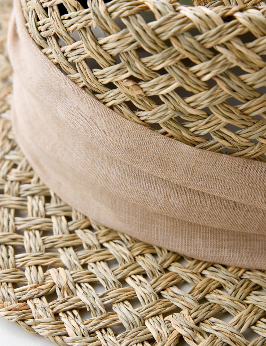 Fireladyfur Women's Woven Sun Hat with Concave Top and Elastic Waist for Summer - variant_title