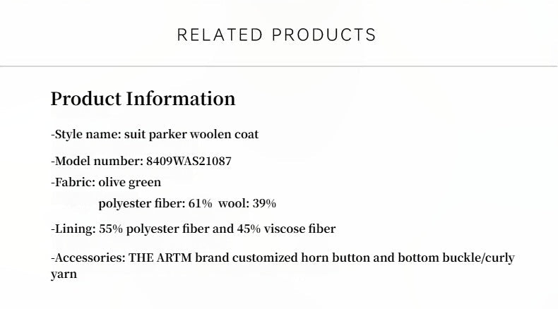 Fireladyfur Wool Tweed Coat with Detachable Fur Collar"Vertical Texture" - variant_title