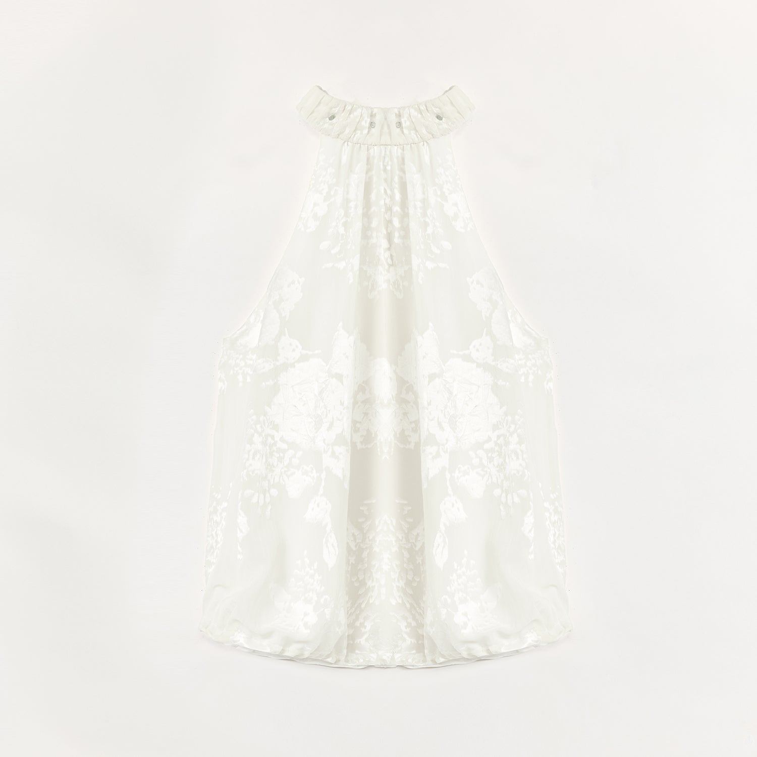 "Light and Shadow" Retro Posey Halter Neck Vest - variant_title