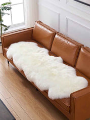 Natural New Zealand Sheepskin Rug 2x3 | Single Pelt | Ultra - Soft Thick Wool | Undyed & Formaldehyde - Free | Nursery - Safe - variant_title