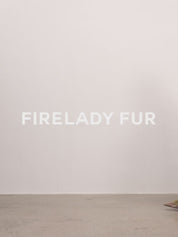 "Otaru Snow" casual hooded silhouette dropped shoulder merino wool sheepskin fur coat for women