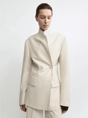 THE ARTM Australian Merino Wool Oversized Suit Set - Wrinkle - Resistant Blazer & Trousers - variant_title